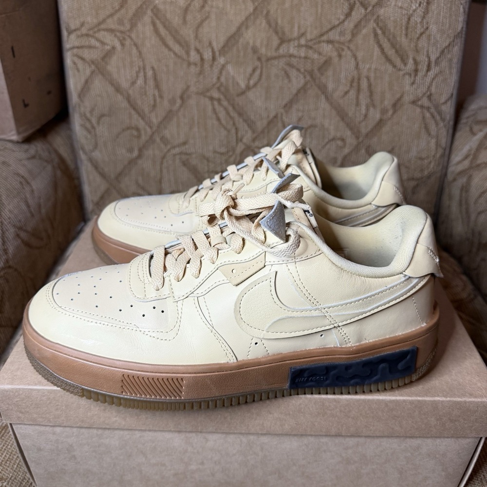 Nike Air Force 1 Fontanka Sesame Size 11.5 Women's Size 10 Men's Clean!